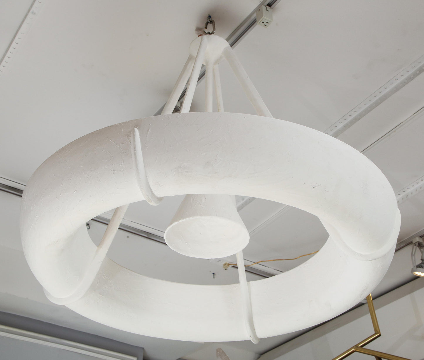 Sculptural Bespoke Plaster Chandelier