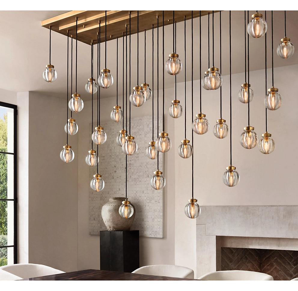 Pearl Rectangular Chandelier