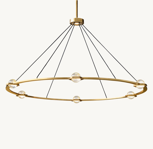 Éclatant Round Chandelier