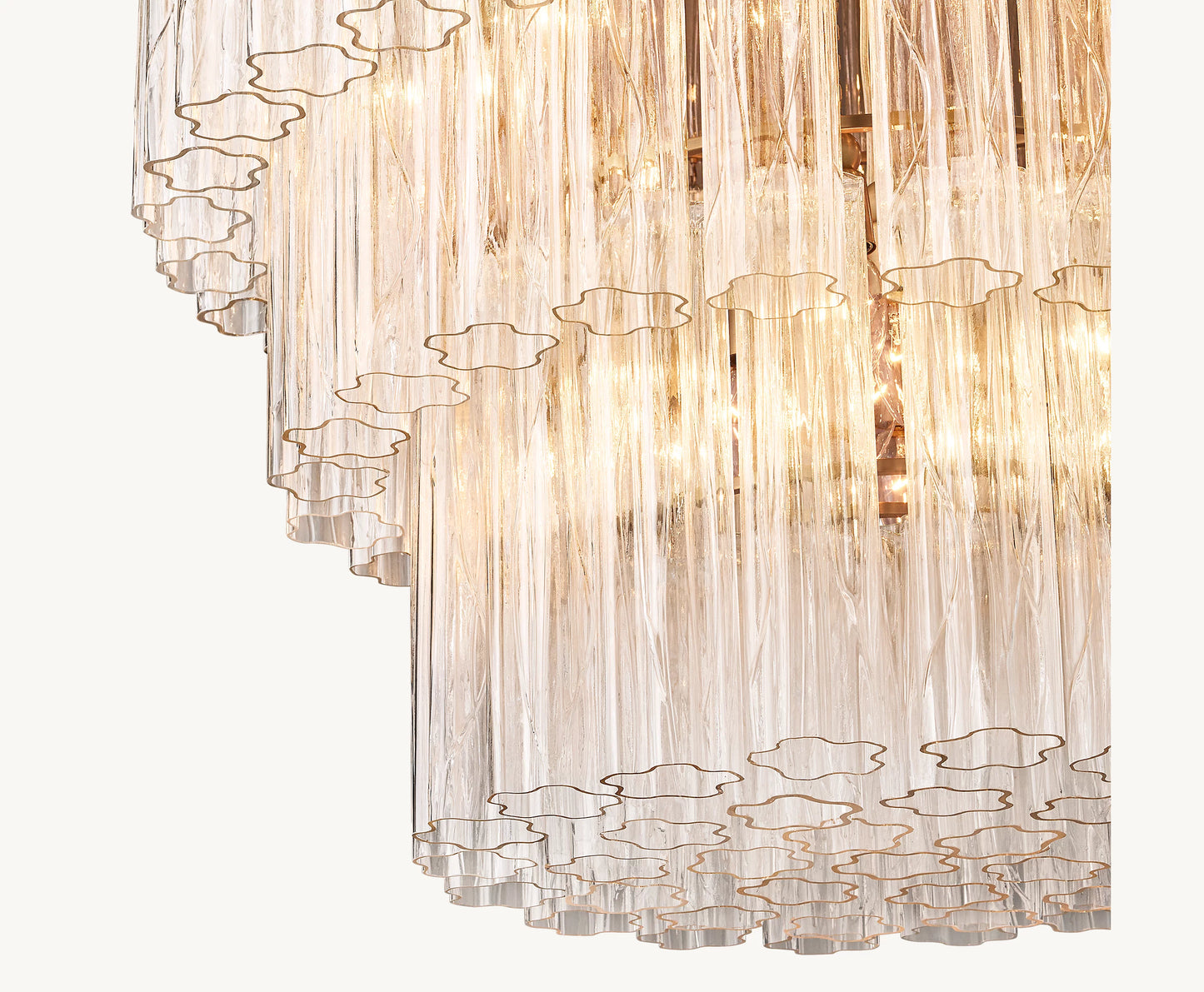 Cielo Three-Tier Round Chandelier