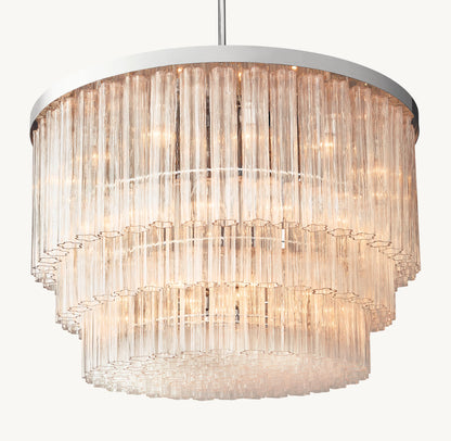 Cielo Three-Tier Round Chandelier