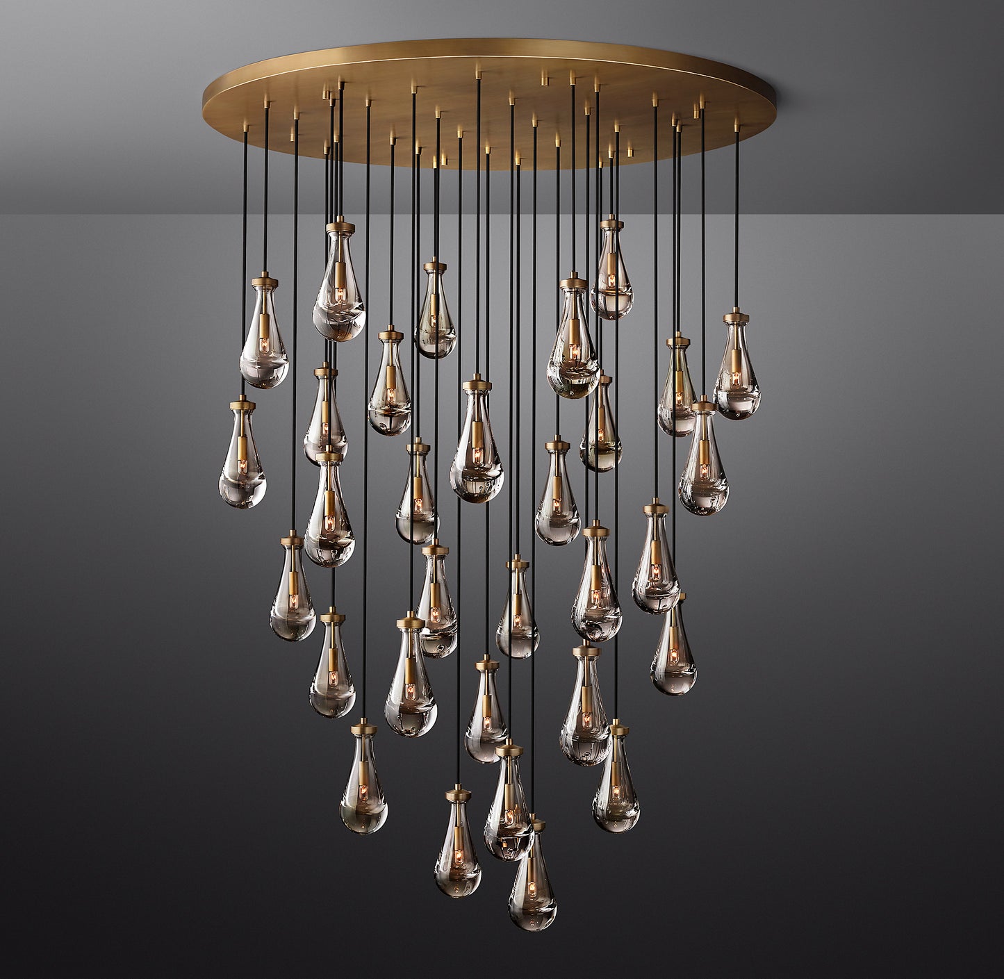 Rain Round Chandelier