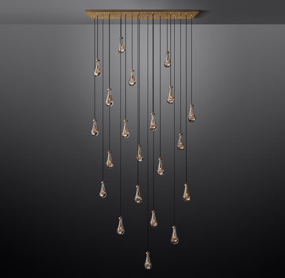 Rain Rectangular Chandelier