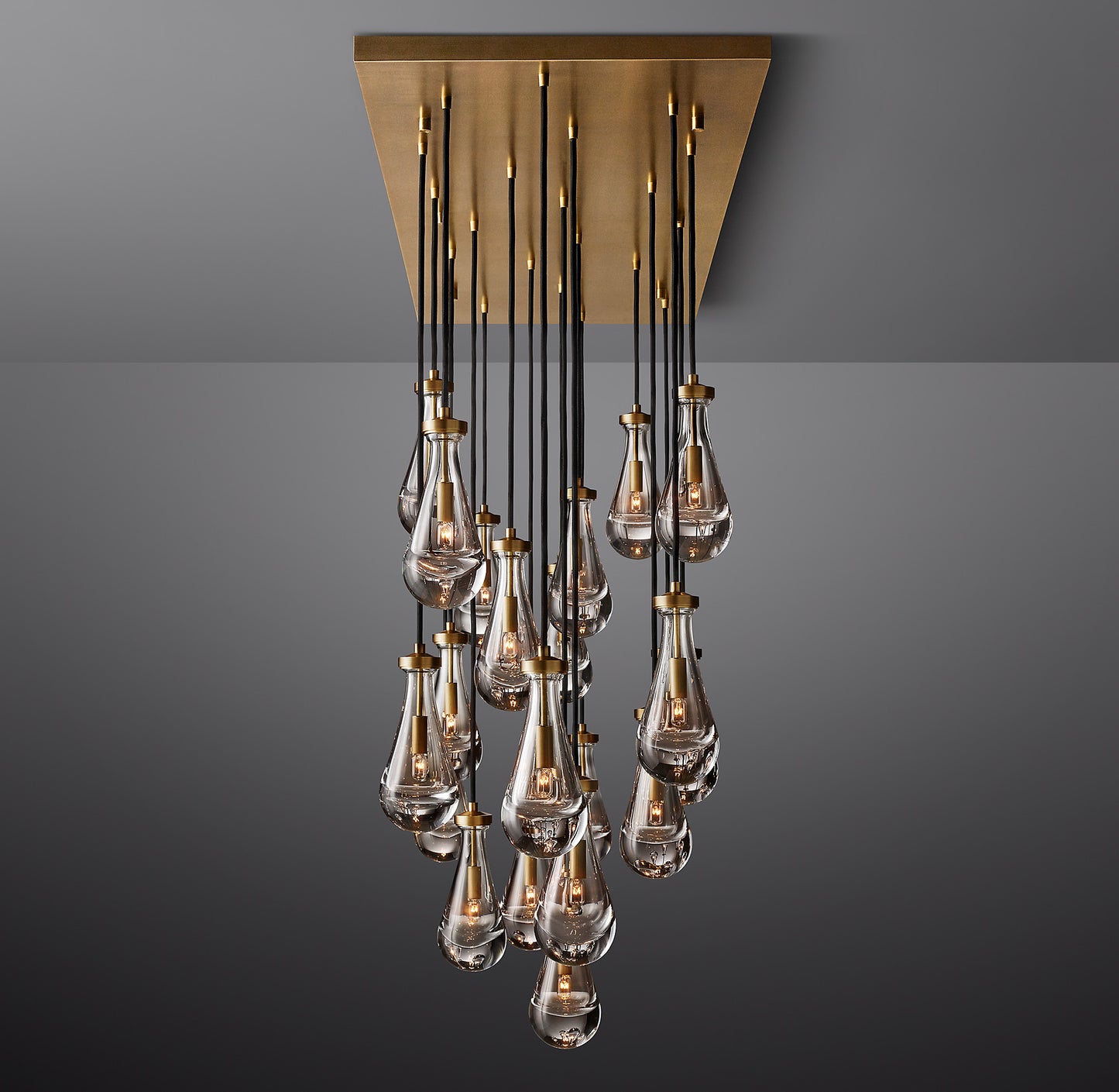 Rain Rectangular Chandelier