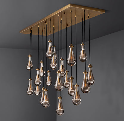 Rain Rectangular Chandelier