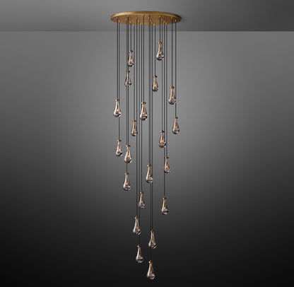 Rain Round Chandelier