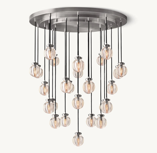 Pearl Round Chandelier