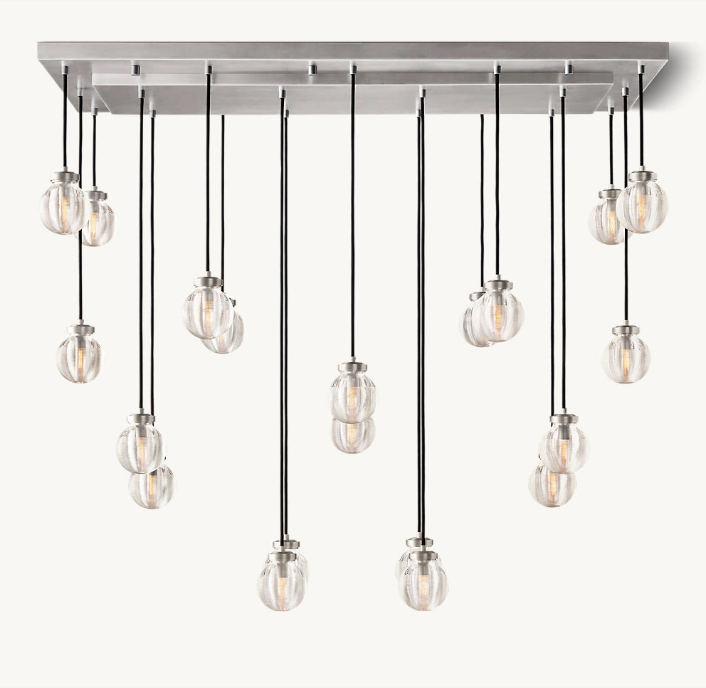 Pearl Rectangular Chandelier