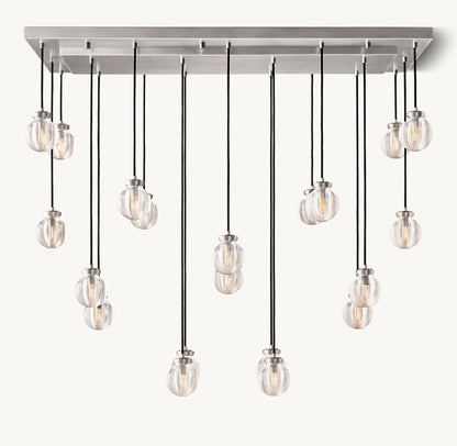 Pearl Rectangular Chandelier