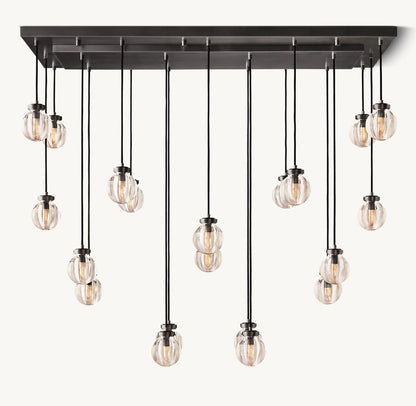 Pearl Rectangular Chandelier