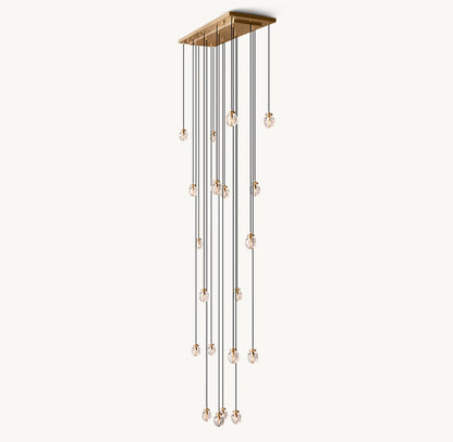 Pearl Rectangular Chandelier