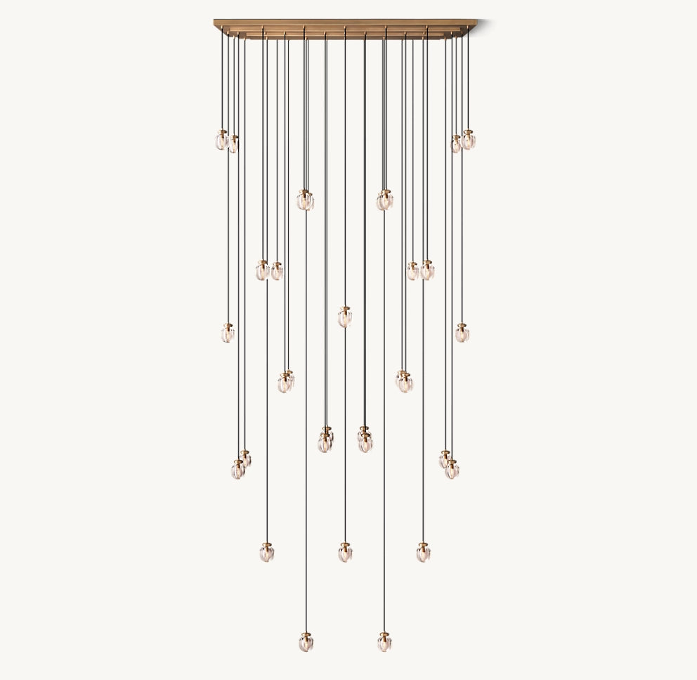 Pearl Rectangular Chandelier