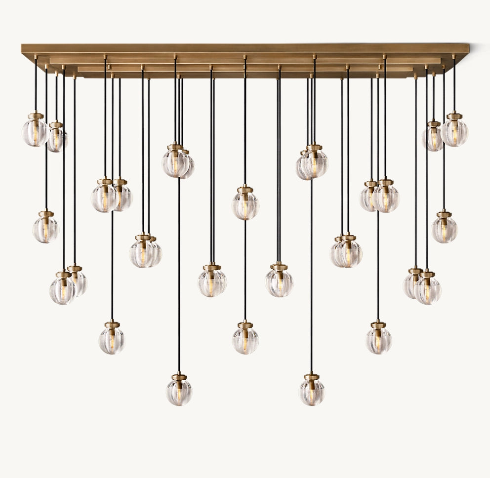 Pearl Rectangular Chandelier