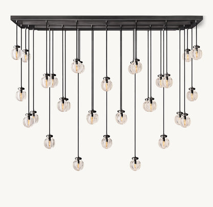 Pearl Rectangular Chandelier