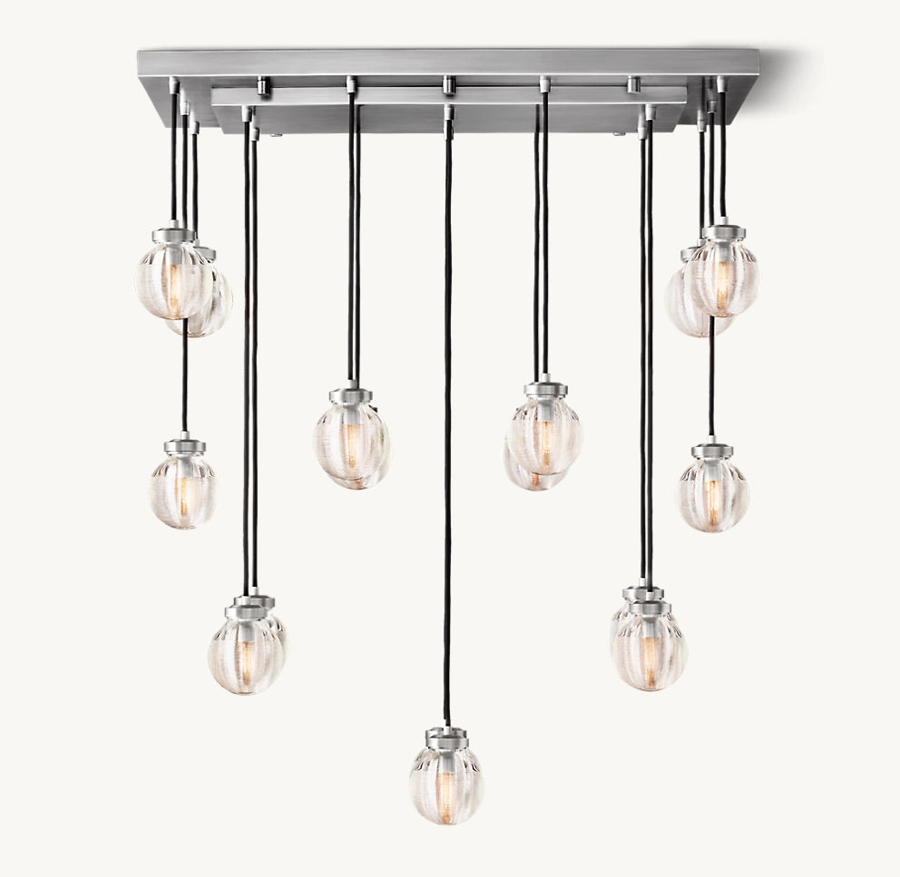 Pearl Rectangular Chandelier