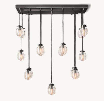 Pearl Rectangular Chandelier