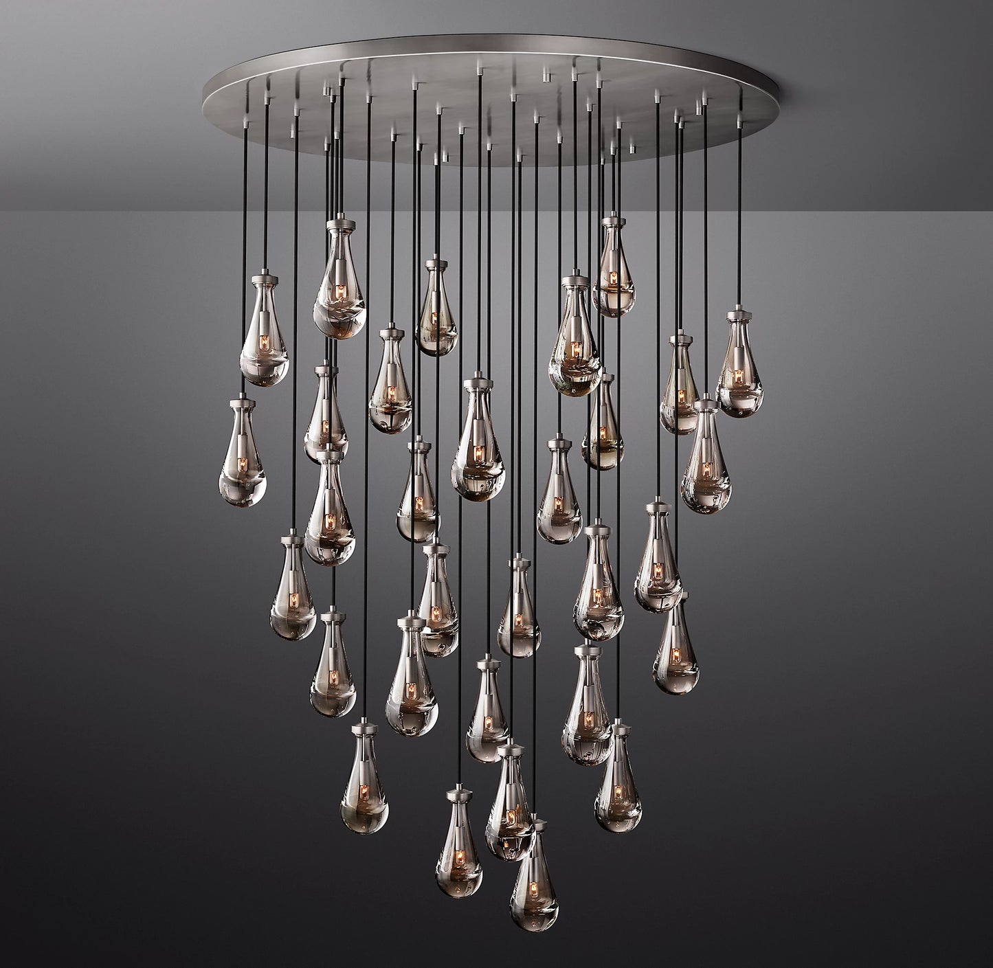 Rain Round Chandelier