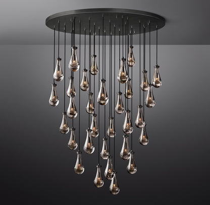 Rain Round Chandelier