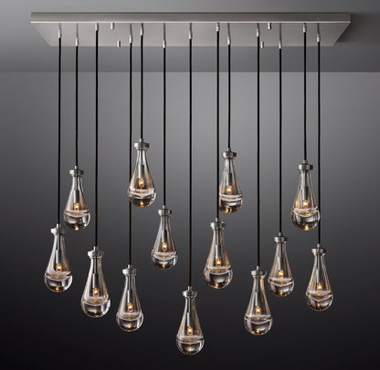 Rain Rectangular Chandelier