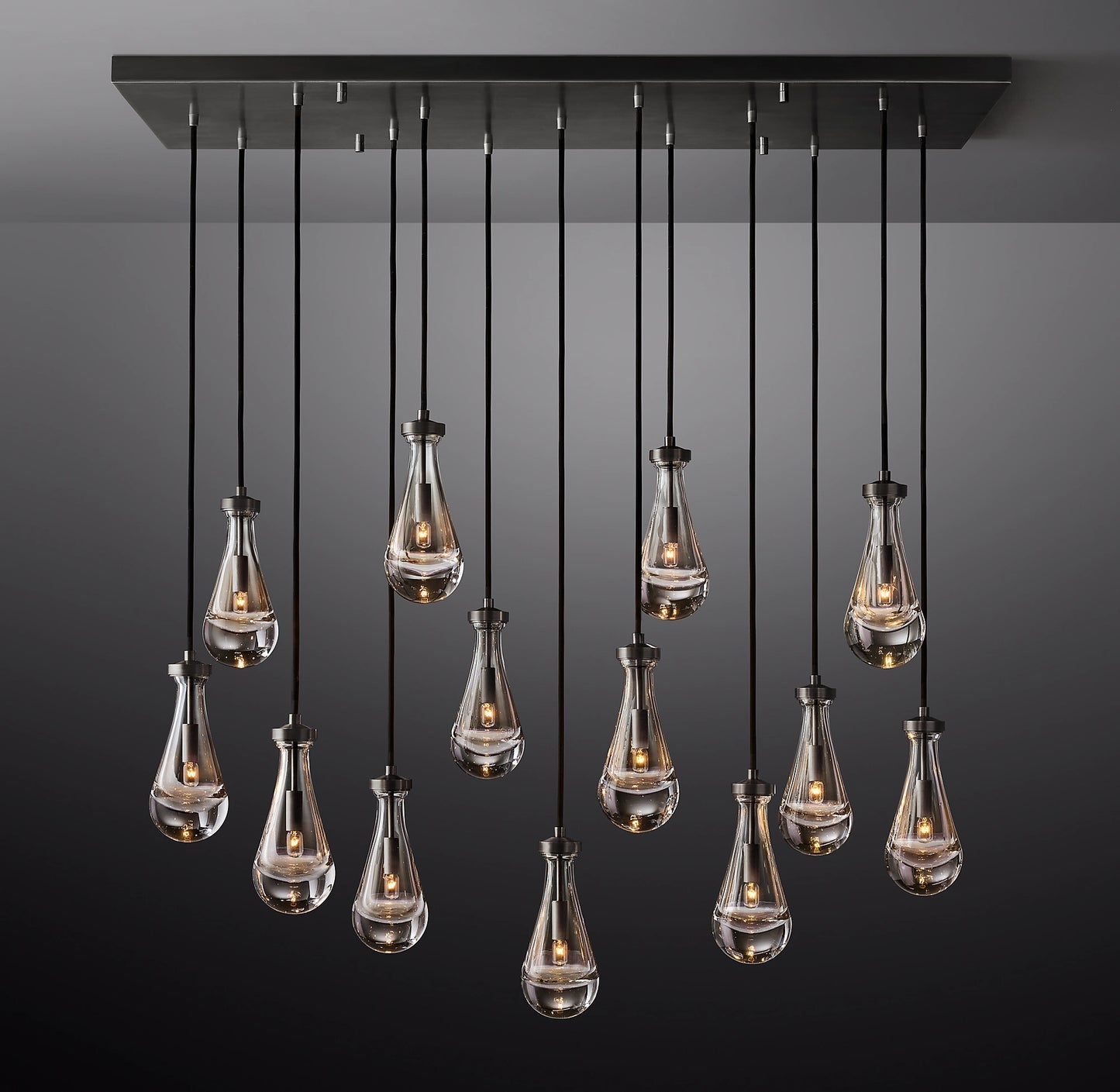 Rain Rectangular Chandelier