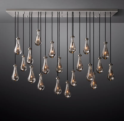 Rain Rectangular Chandelier