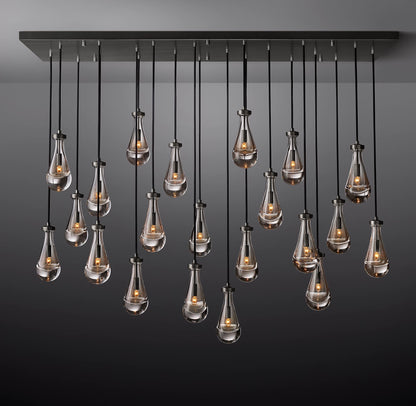 Rain Rectangular Chandelier