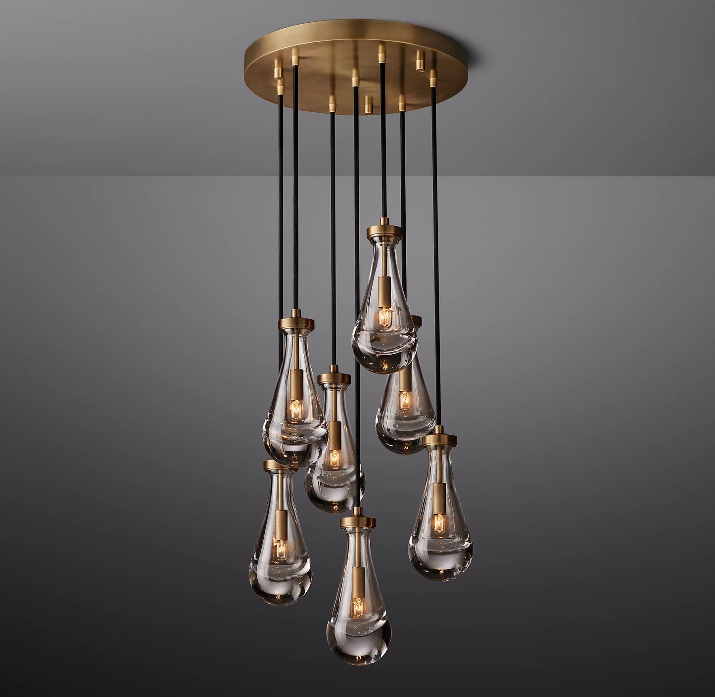 Rain Round Chandelier