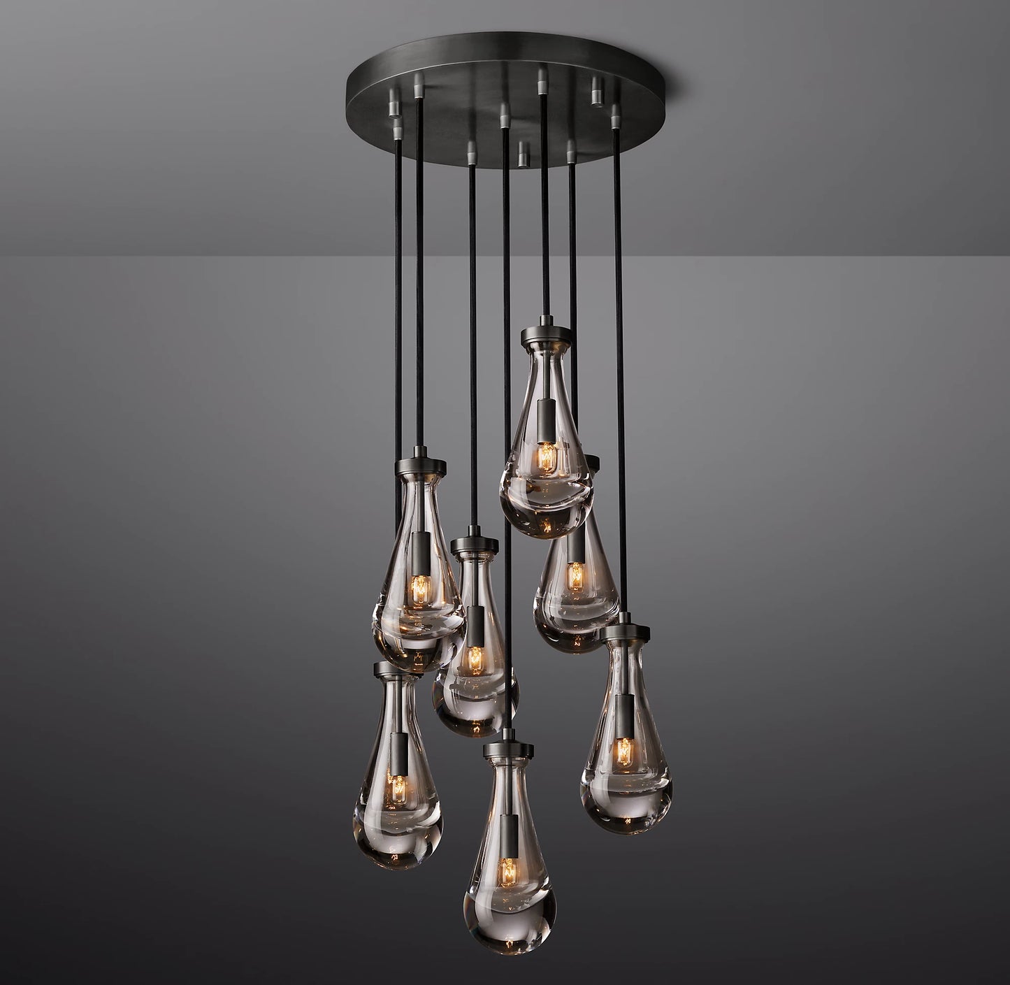 Rain Round Chandelier